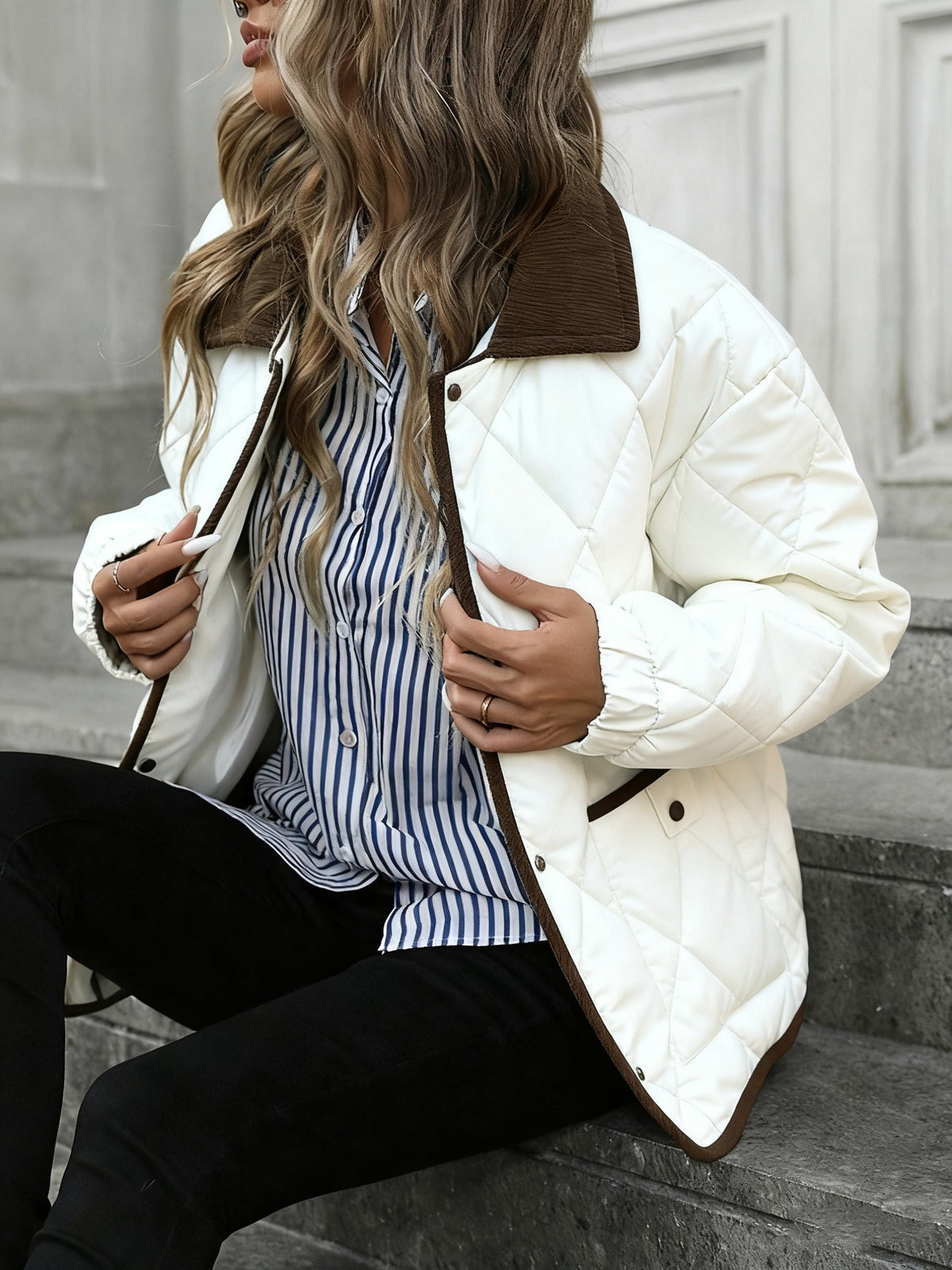 Steppjacke Damen | Wattiert & Warm Gefüttert
