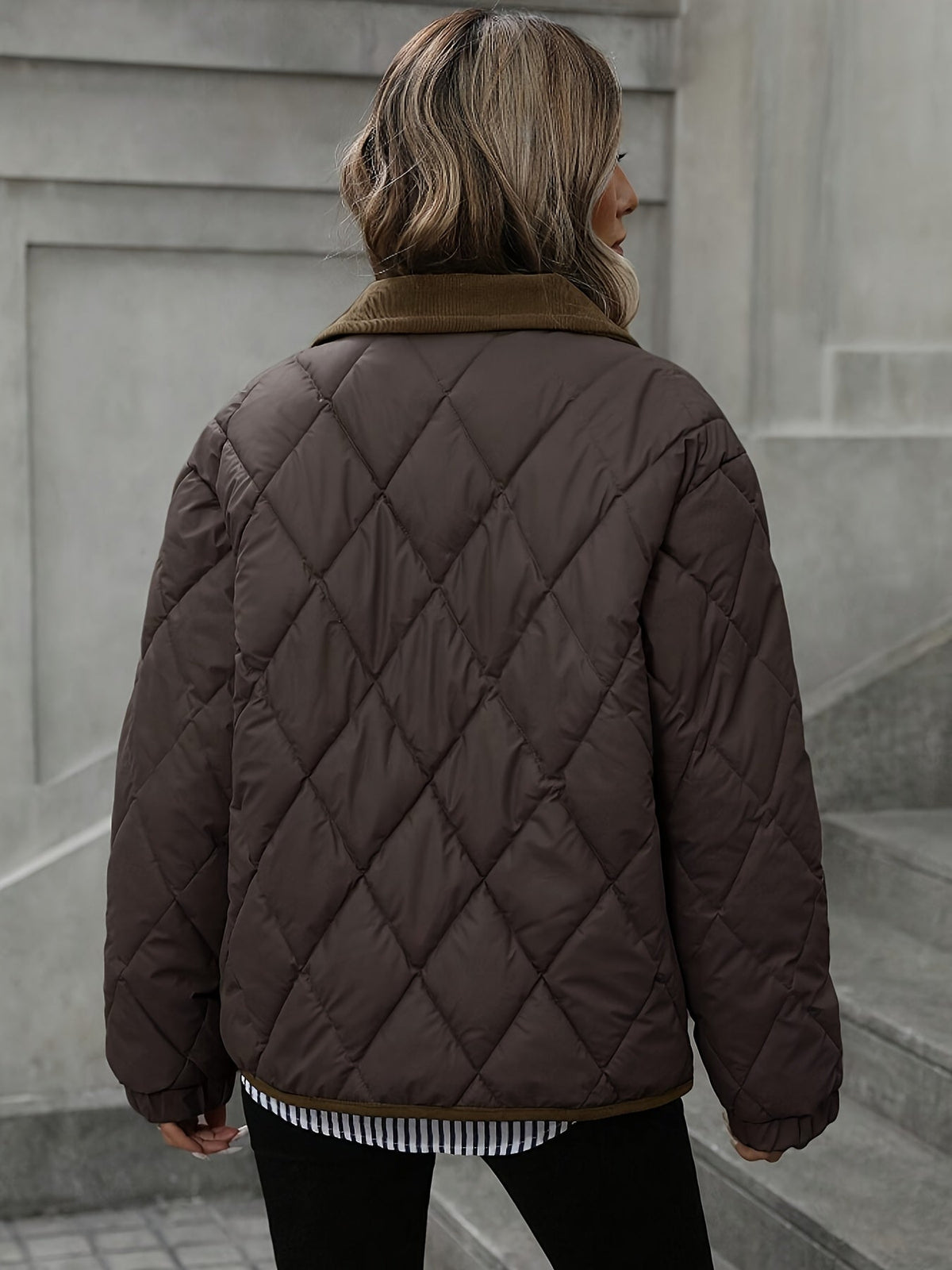 Steppjacke Damen | Wattiert & Warm Gefüttert