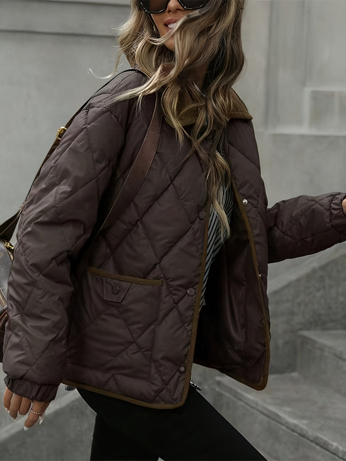 Steppjacke Damen | Wattiert & Warm Gefüttert