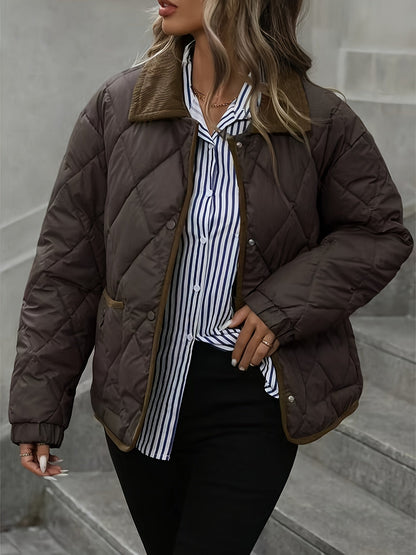 Steppjacke Damen | Wattiert & Warm Gefüttert