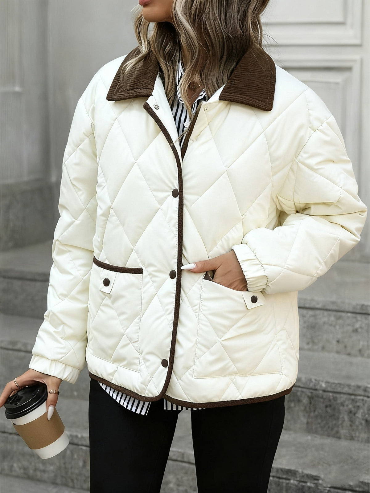 Steppjacke Damen | Wattiert & Warm Gefüttert