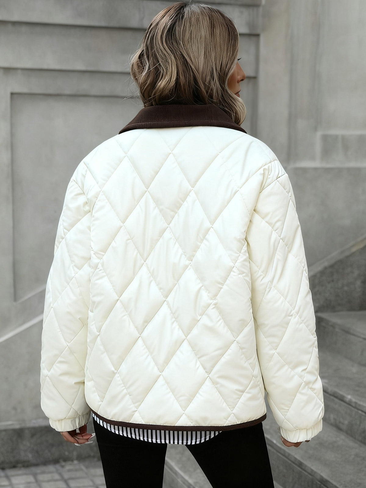 Steppjacke Damen | Wattiert & Warm Gefüttert