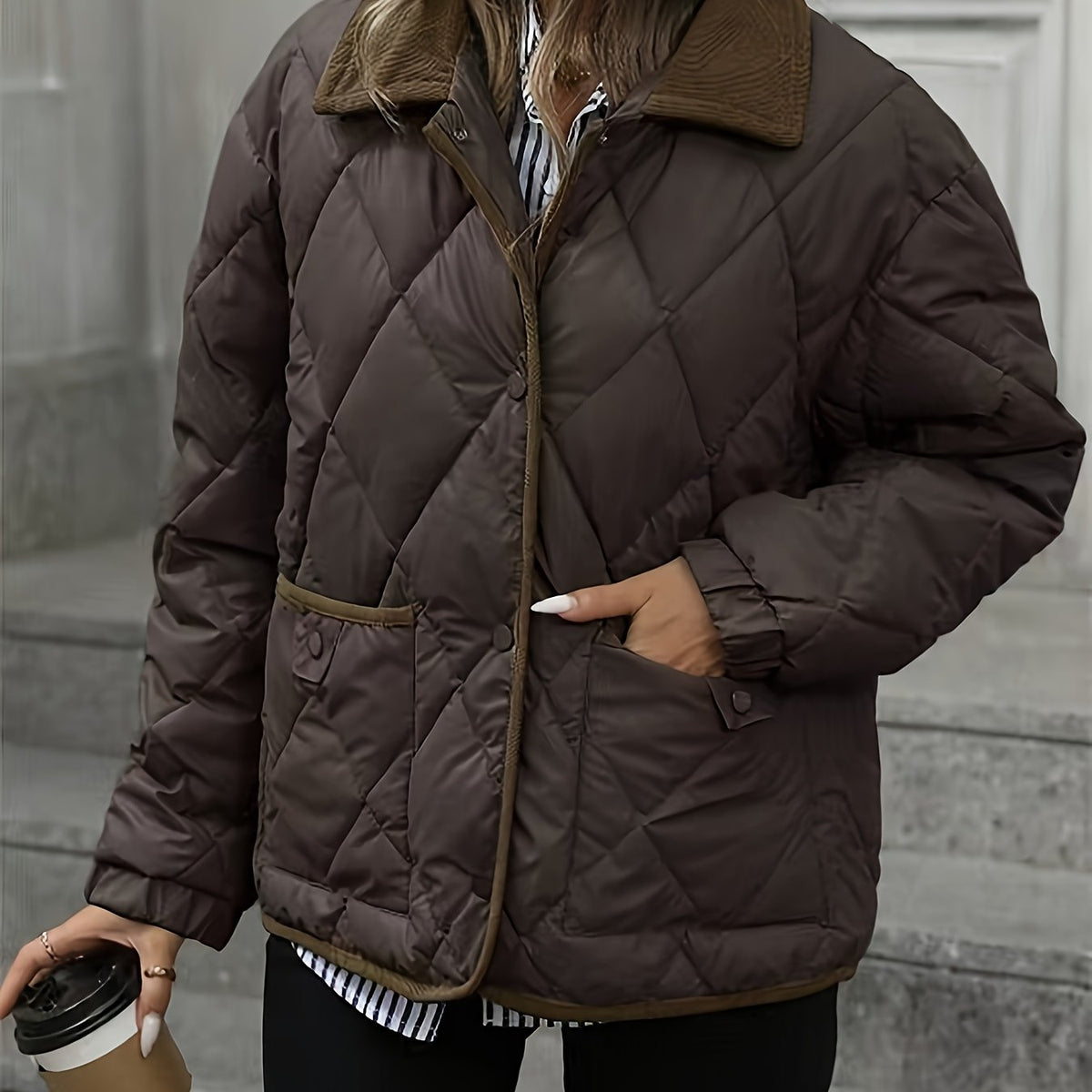 Steppjacke Damen | Wattiert & Warm Gefüttert