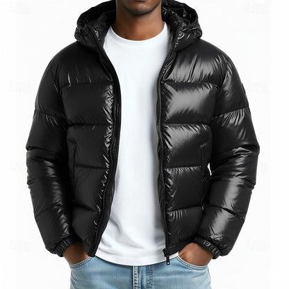 Steppjacke Herren mit Kapuze | Warm & Winddicht