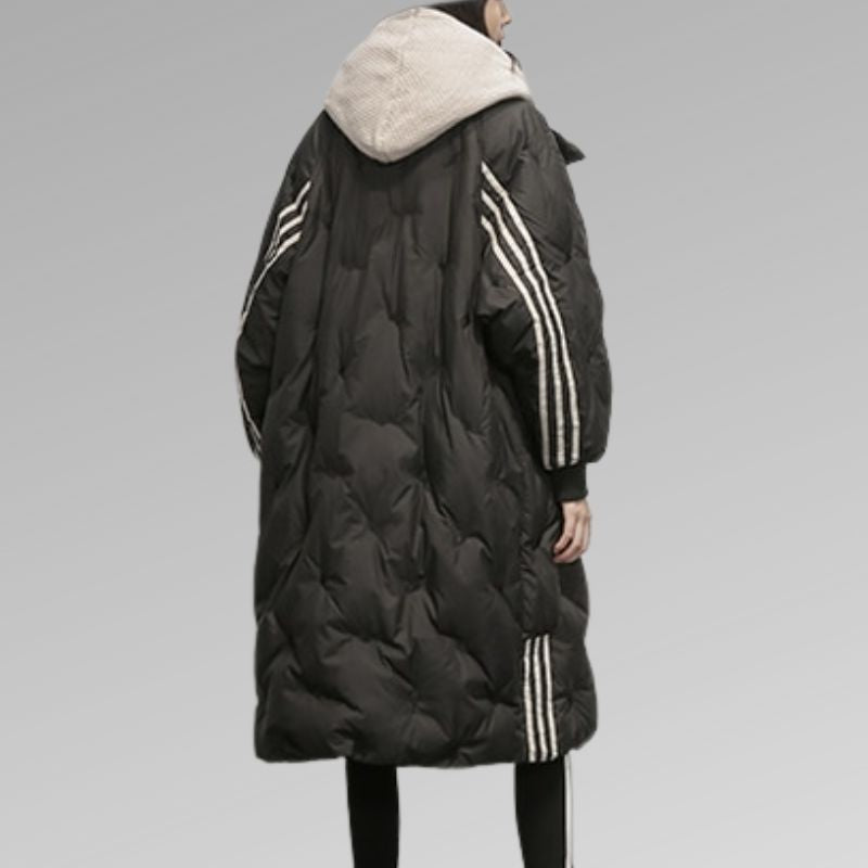 Steppjacke für Damen, schmal geschnitten, lange Silhouette | Winter