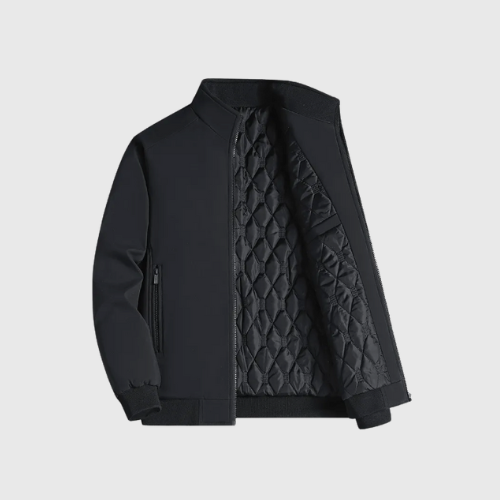 Winter Steppjacke Herren | Warm, Atmungsaktiv, Rauten-Design