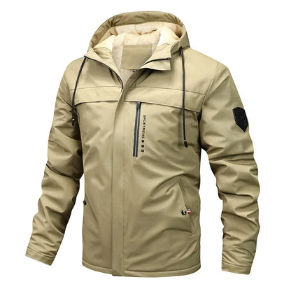 Winter Steppjacke für Herren | Fleecegefüttert, Sportlich