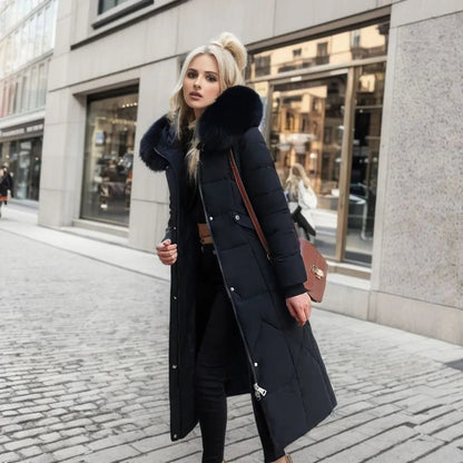 Steppmantel Damen | Verlängerte Länge