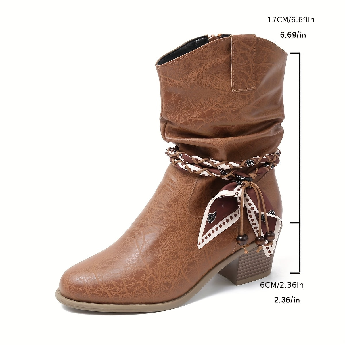 Stiefelette Damen | Western-Look & Flexibler Tragekomfort