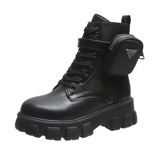 Stiefeletten Damen | Plateau & Robuste Sohle