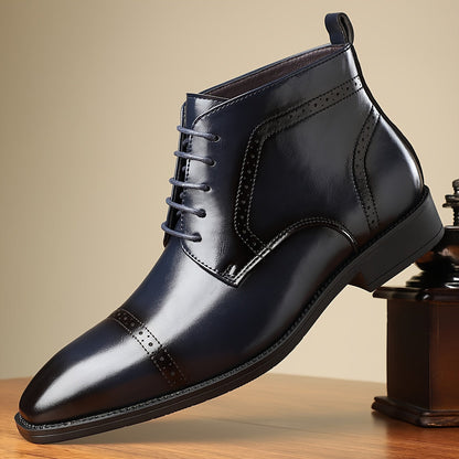 Stiefeletten Herren | Cap-Toe & Robuste Schnürung