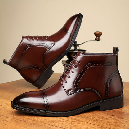 Stiefeletten Herren | Cap-Toe & Robuste Schnürung