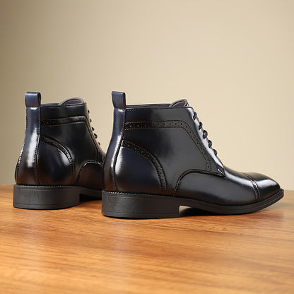 Stiefeletten Herren | Cap-Toe & Robuste Schnürung