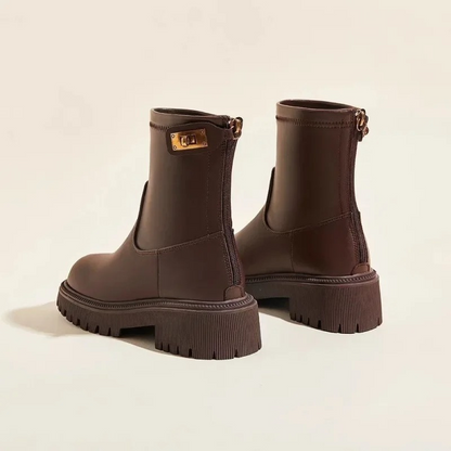 Stiefeletten für Damen, mit Reißverschluss, elegantes Design | Alltagstauglich