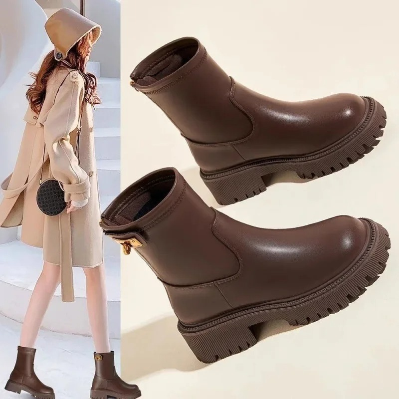 Stiefeletten für Damen, mit Reißverschluss, elegantes Design | Alltagstauglich
