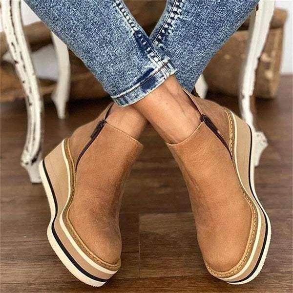 Stiefeletten für Damen | Bequeme Plateausohle