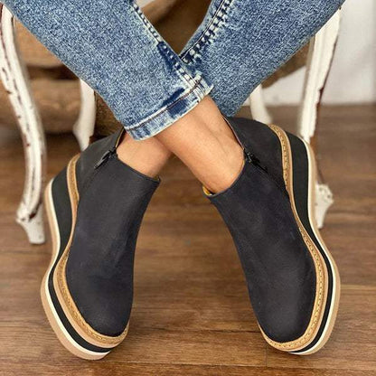 Stiefeletten für Damen | Bequeme Plateausohle