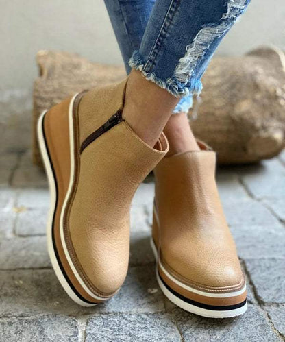 Stiefeletten für Damen | Bequeme Plateausohle