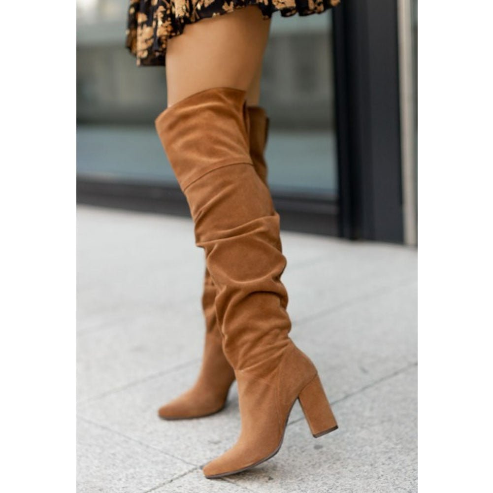 Stiefeletten für Damen | Bequemes Schlupfdesign | Normale Passform