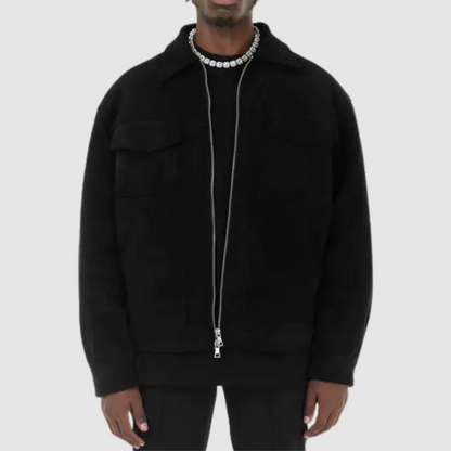 Straßenjacke Herren | Taillierter Schnitt & Warm