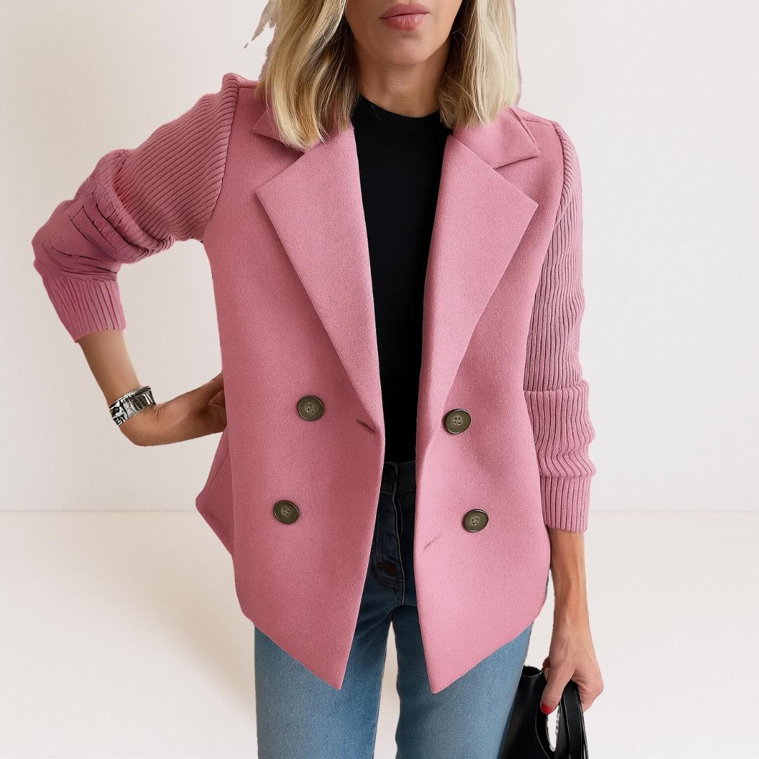 Strickblazer Damen | Bequeme Passform & Knopfleiste