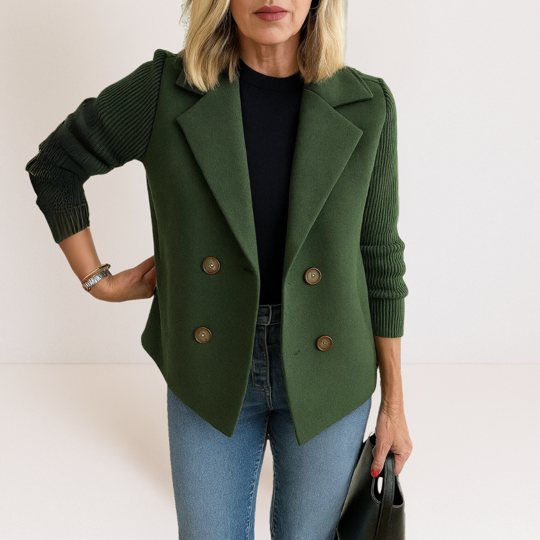 Strickblazer Damen | Bequeme Passform & Knopfleiste
