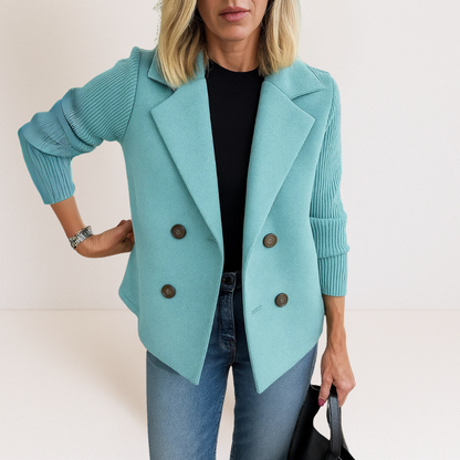 Strickblazer Damen | Bequeme Passform & Knopfleiste