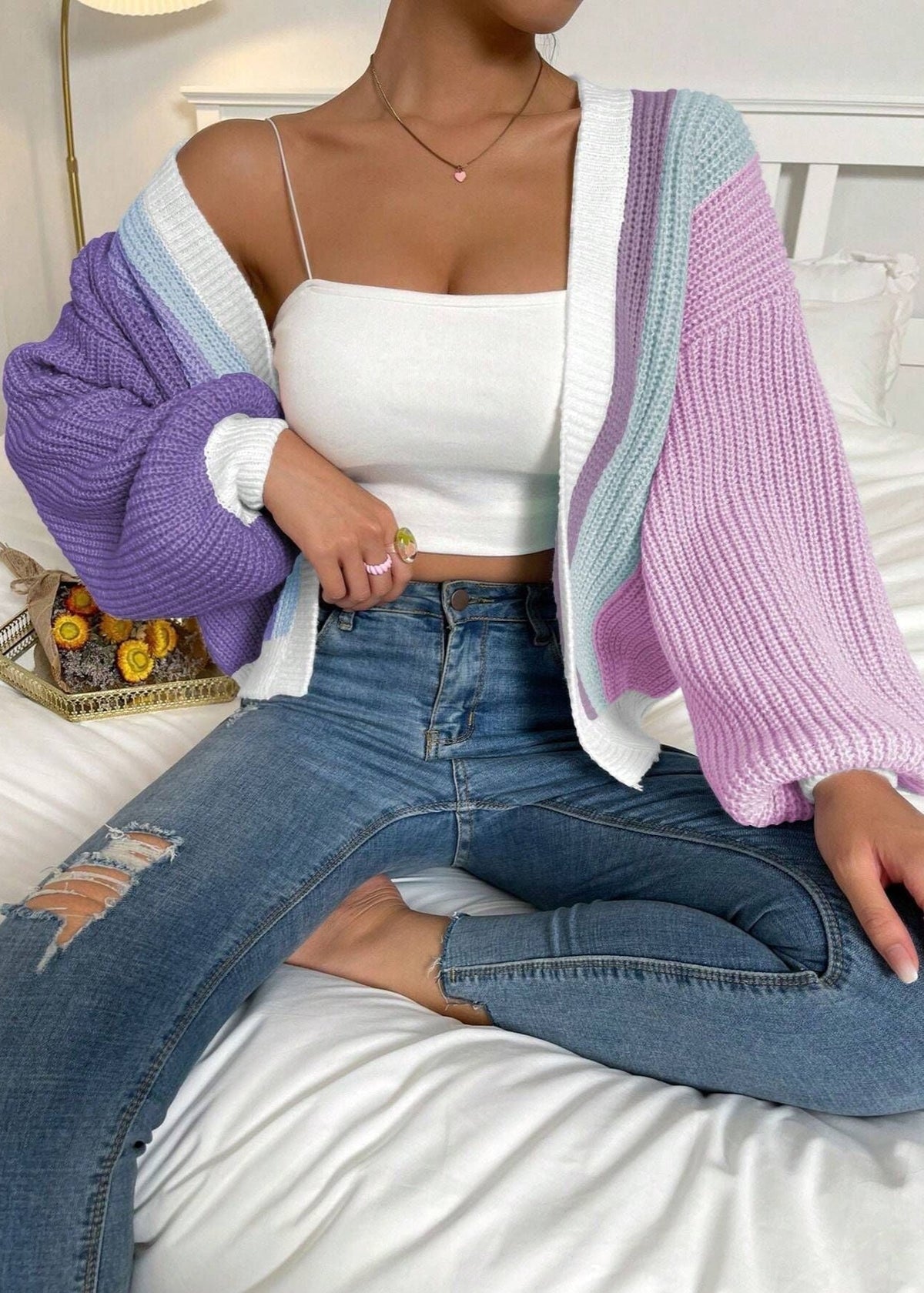 Strickjacke Damen | Kuschelig & Locker geschnitten
