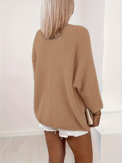Strickjacke Damen | Offene Front & Bequemer Schnitt