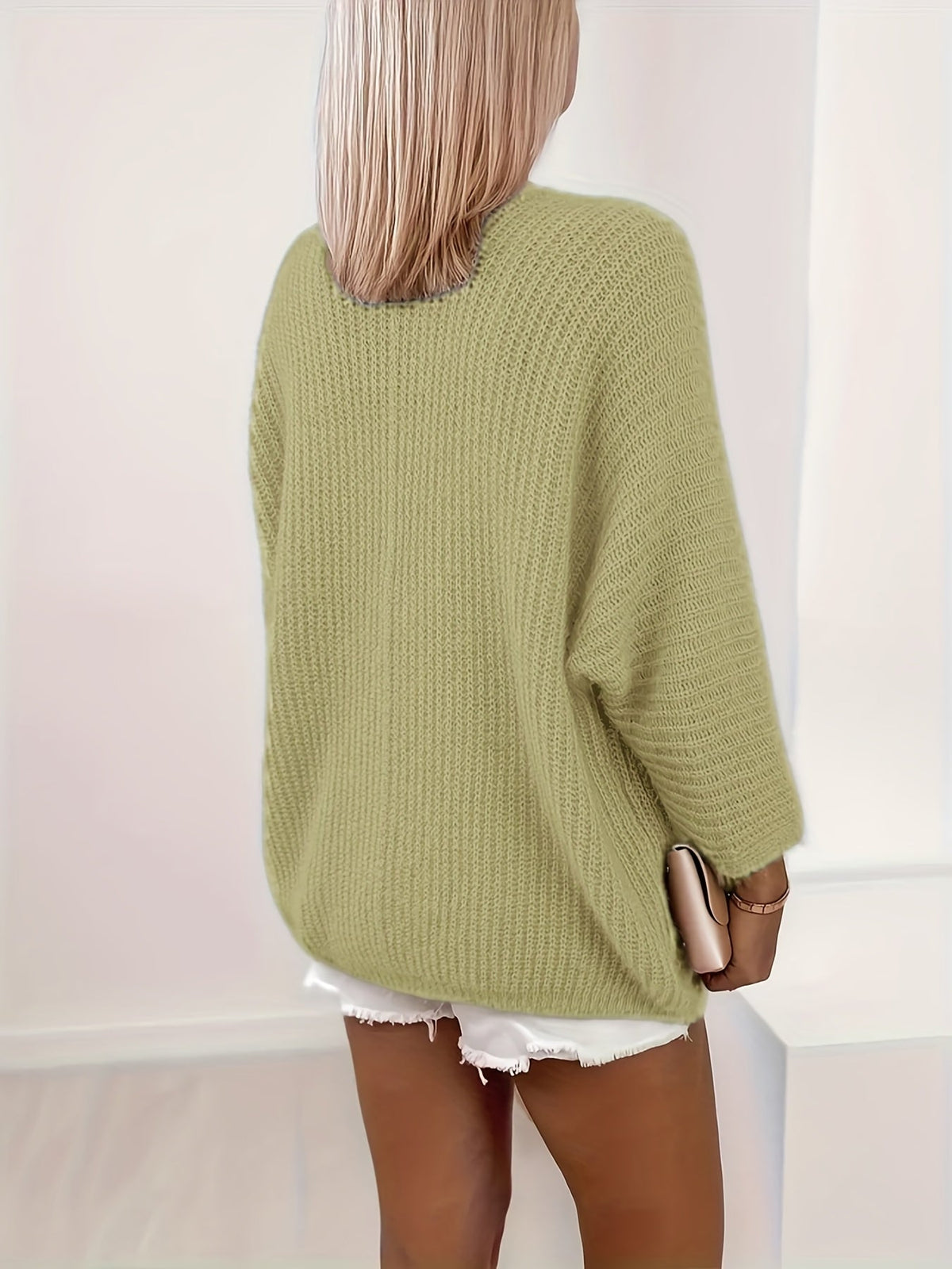 Strickjacke Damen | Offene Front & Bequemer Schnitt