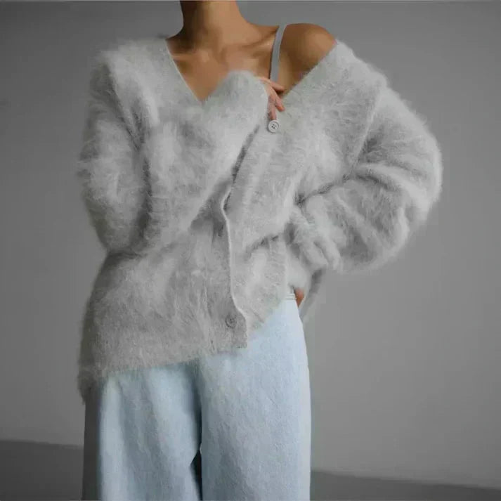 Strickjacke Damen | Oversize & Flauschig Weich