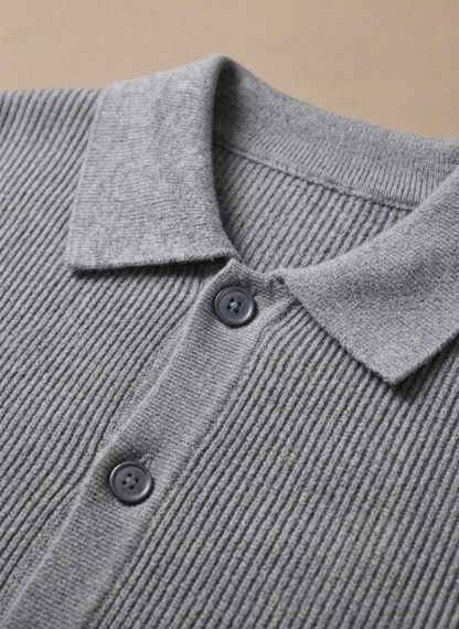 Men's relaxed-fit cardigan presented as a versatile wardrobe layer