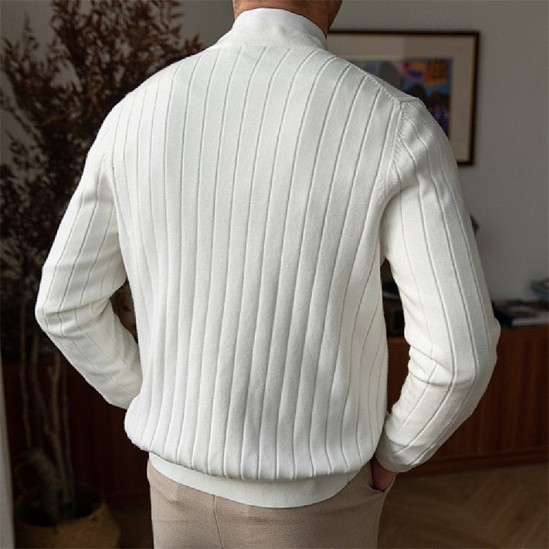 Strickjacke Herren | V-Ausschnitt & Knopfleiste