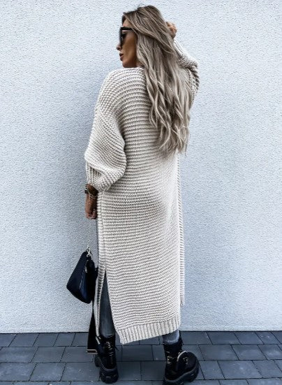 Strickjacke | Offenes Design Langarm Saisonale Vielseitigkeit