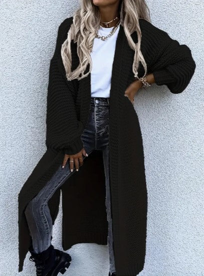 Strickjacke | Offenes Design Langarm Saisonale Vielseitigkeit