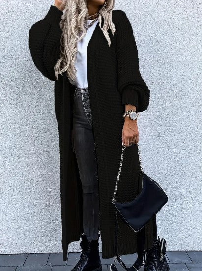 Strickjacke | Offenes Design Langarm Saisonale Vielseitigkeit
