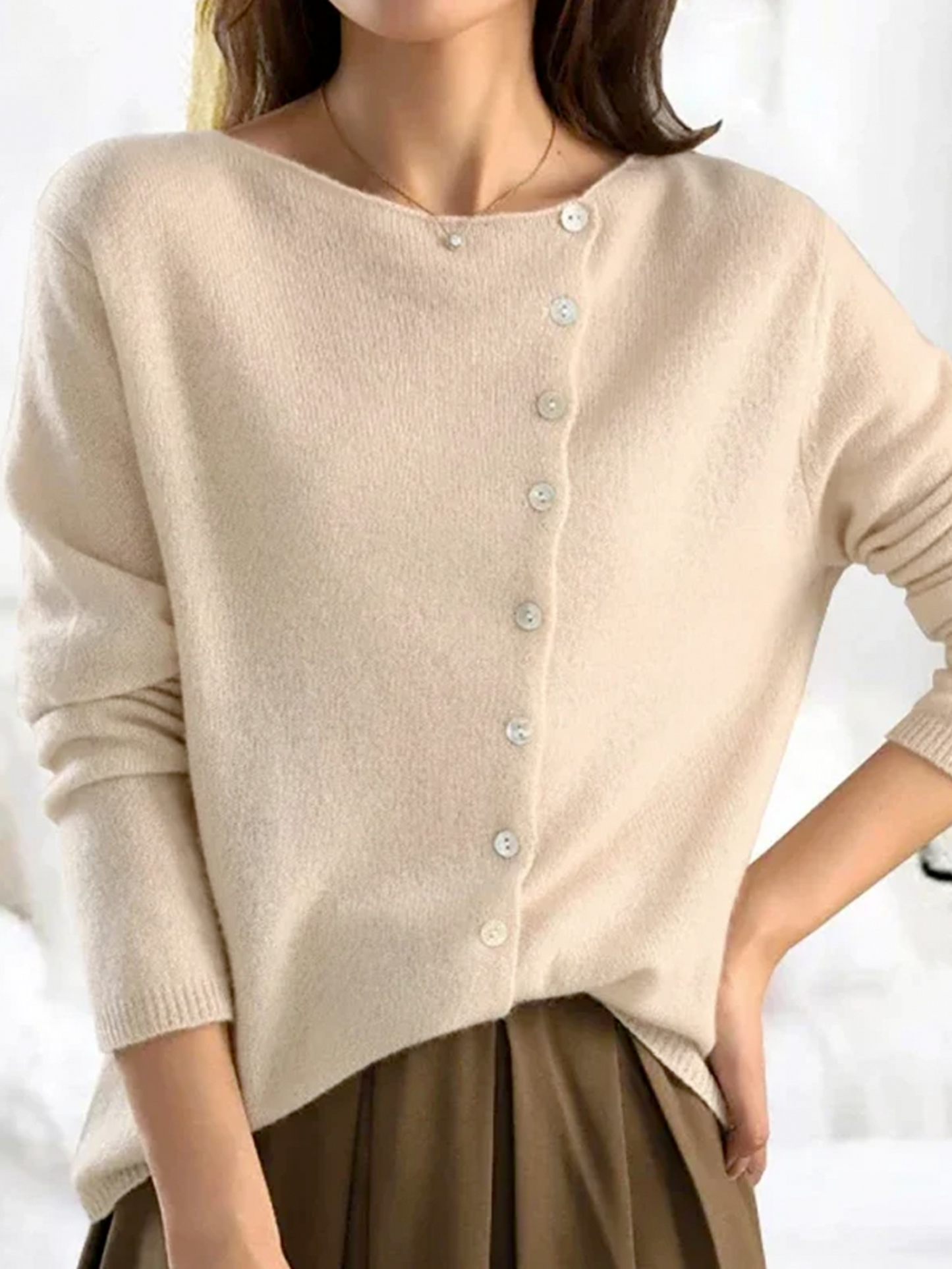 Strickjacke für Damen | Normale Passform