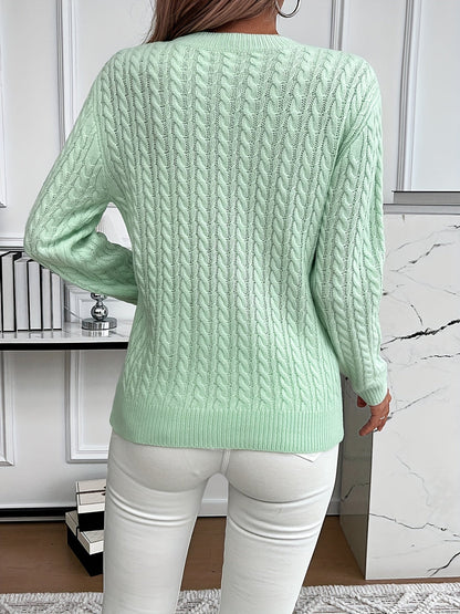 Strickpullover Damen | Rundhalsausschnitt & Zeitloser Look