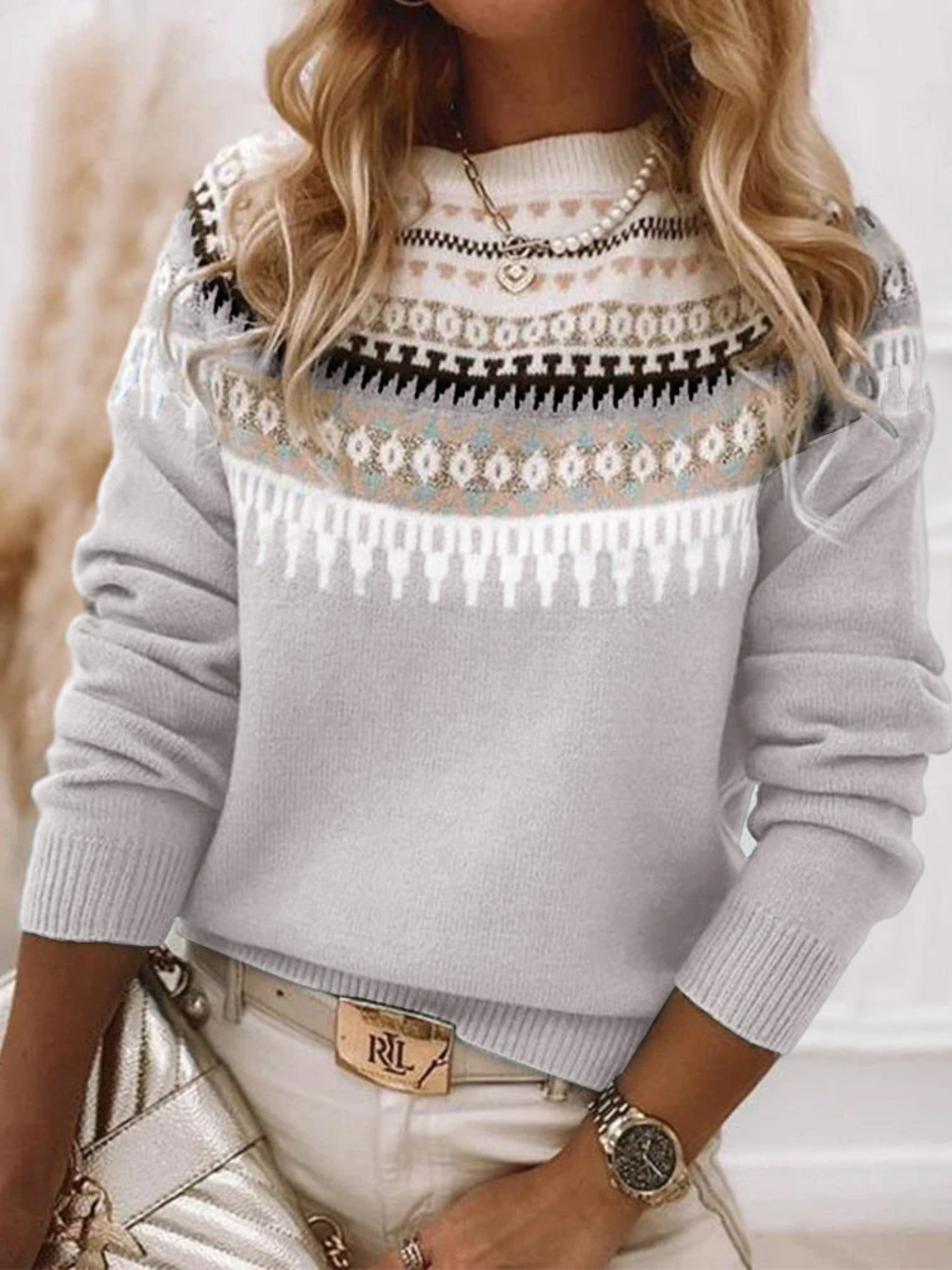 Strickpullover für Damen | Hüftlang