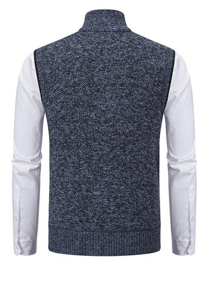 Strukturmusterweste für Herren | Slim Fit