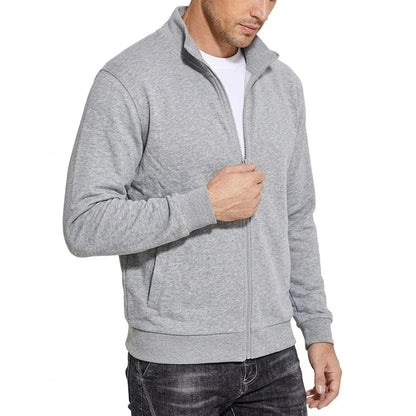 Sweatjacke Herren | Reißverschluss & Bequemer Fit 2