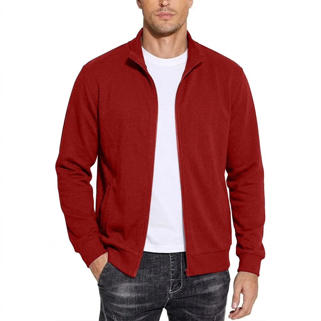 Sweatjacke Herren | Reißverschluss & Bequemer Fit 4