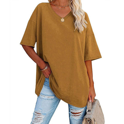 T Shirt Damen im Oversize Schnitt | Locker & Bequem