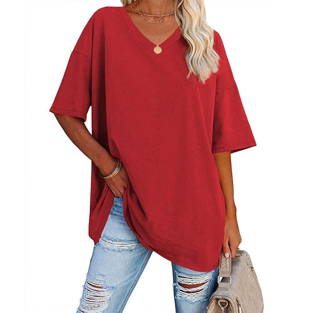 T Shirt Damen im Oversize Schnitt | Locker & Bequem