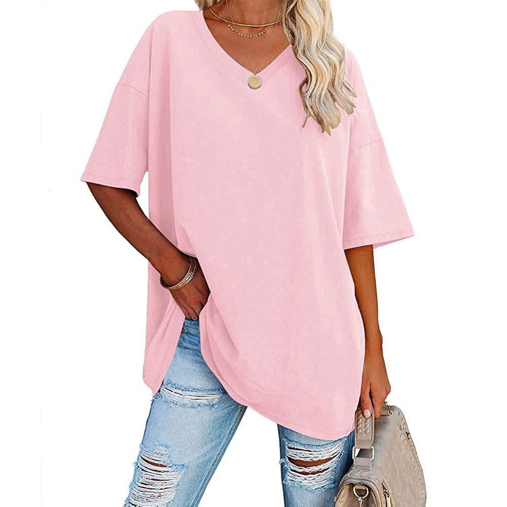 T Shirt Damen im Oversize Schnitt | Locker & Bequem