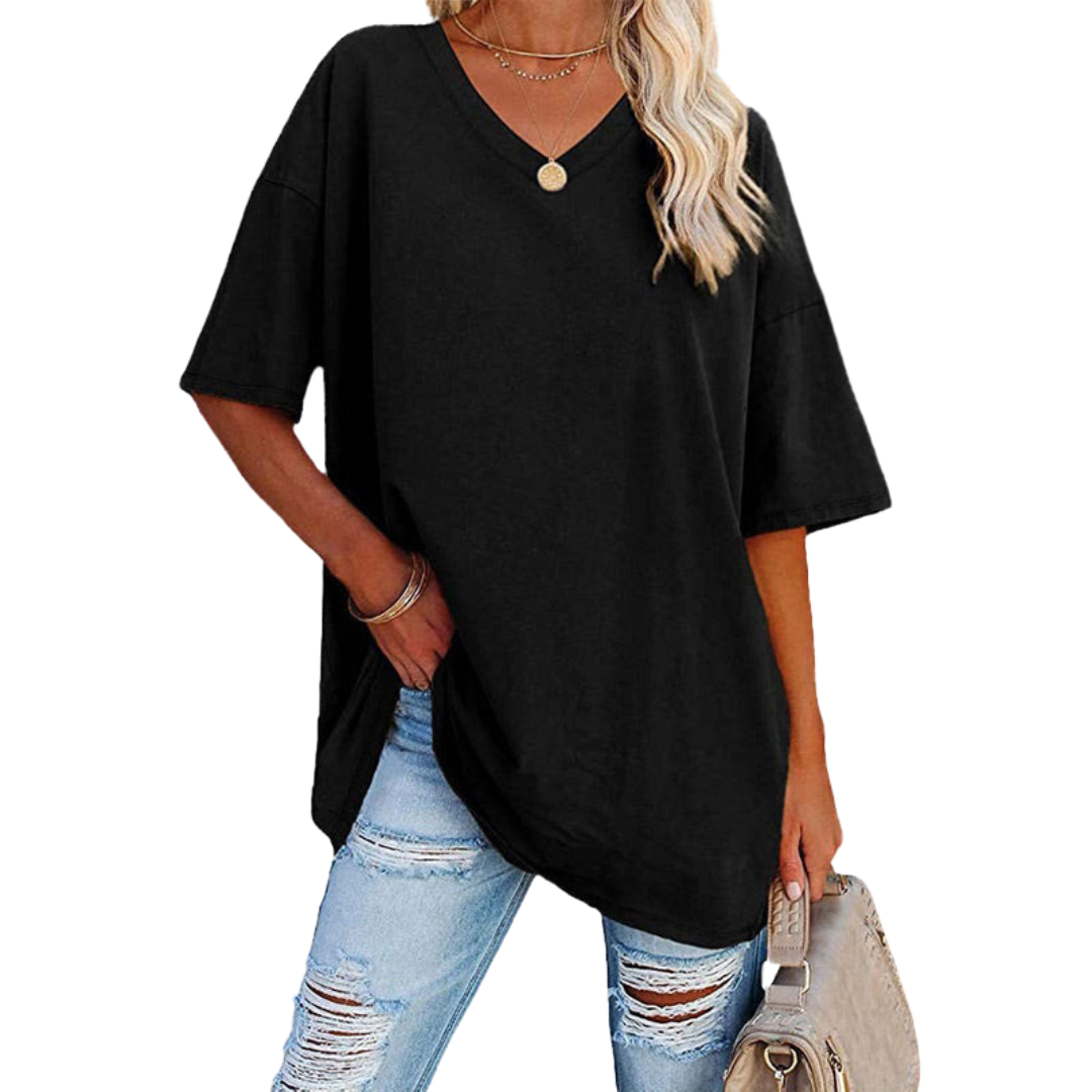T Shirt Damen im Oversize Schnitt | Locker & Bequem