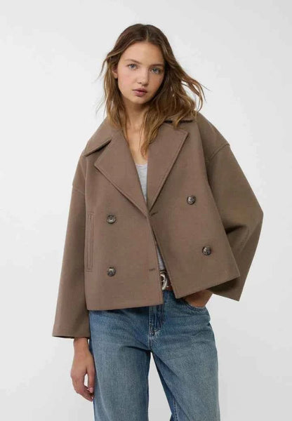 Taillierte Kurzjacke ohne Schnickschnack 0