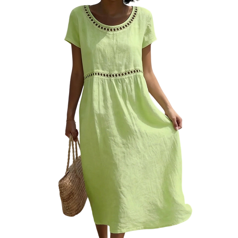 Tarsha – Elegantes Midi-Kleid aus Leinen 3