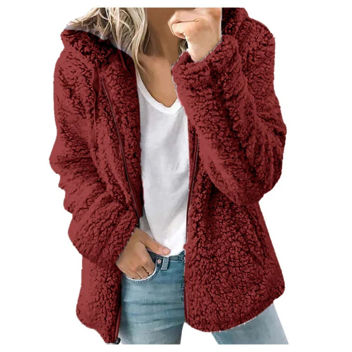 Teddy Mantel Damen | Kuschelig Warm 8