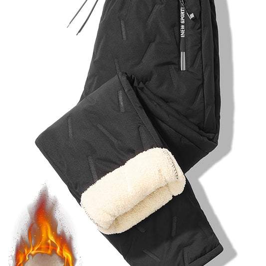 Thermohose für Herren | Winddicht und wasserabweisend | Volle Länge